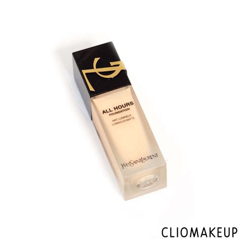 fondotinta ysl all hours clio|Recensione Fondotinta Yves Saint Laurent All Hours Foundation.